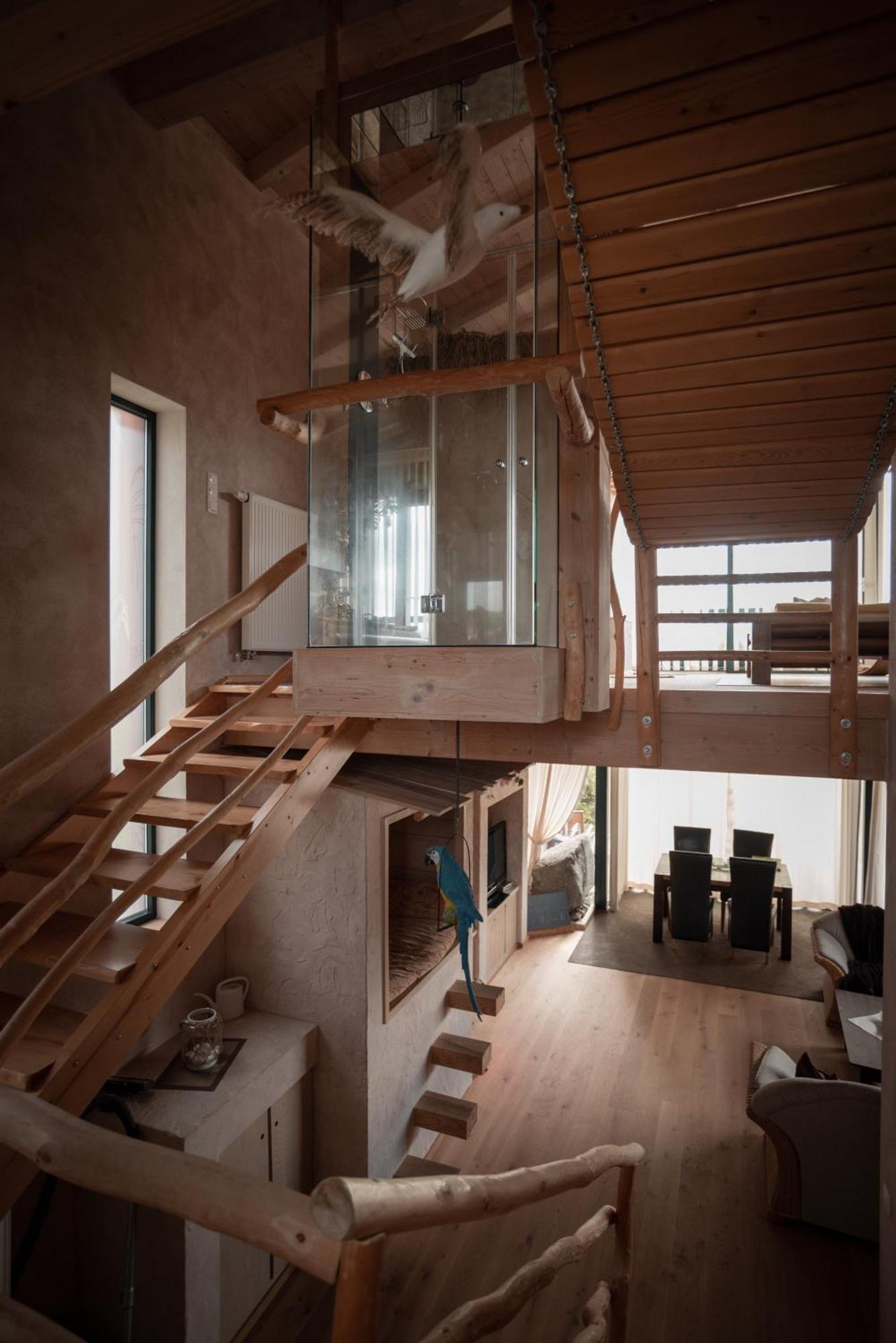 Suedlaendisches Chalet Mit Hauseigener Sauna Viechtach Buitenkant foto
